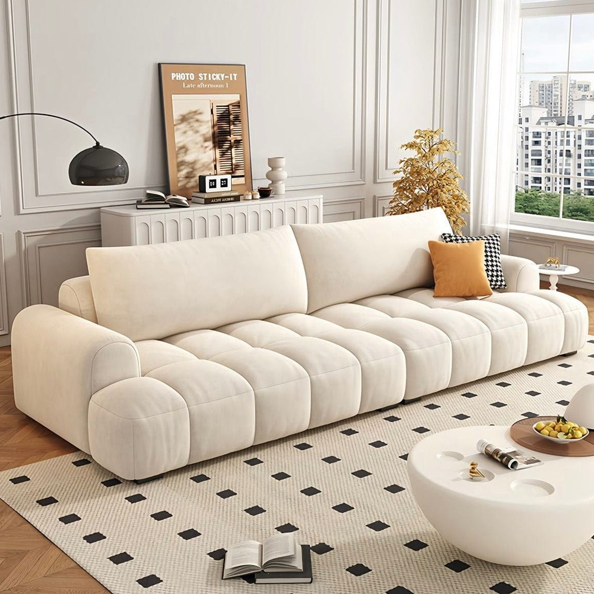 Home Atelier Rudorf Performance Boucle Sectional Sofa