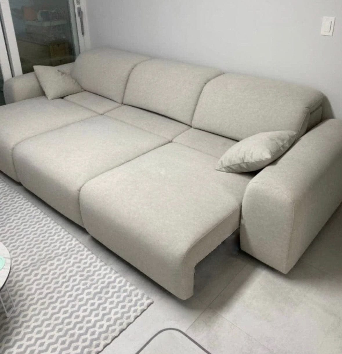 Home Atelier Rumi Scratch Resistant Electric Motorized Sofa Bed