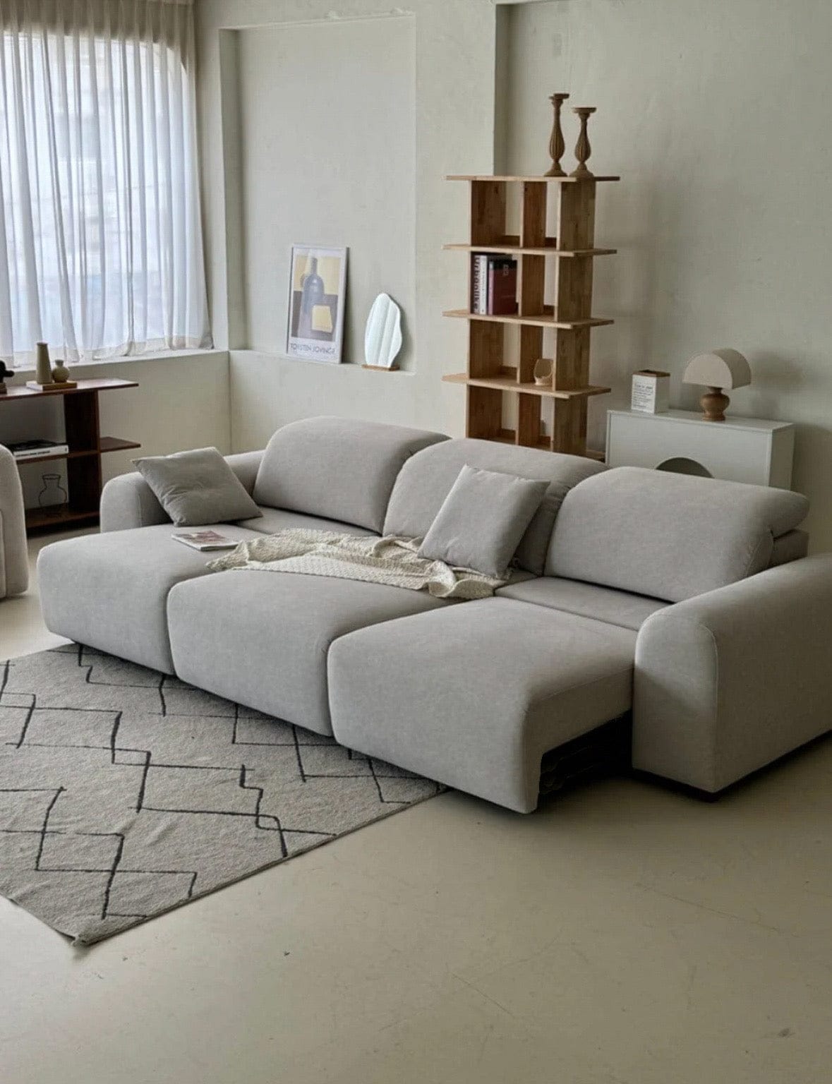 Home Atelier Rumi Scratch Resistant Electric Motorized Sofa Bed