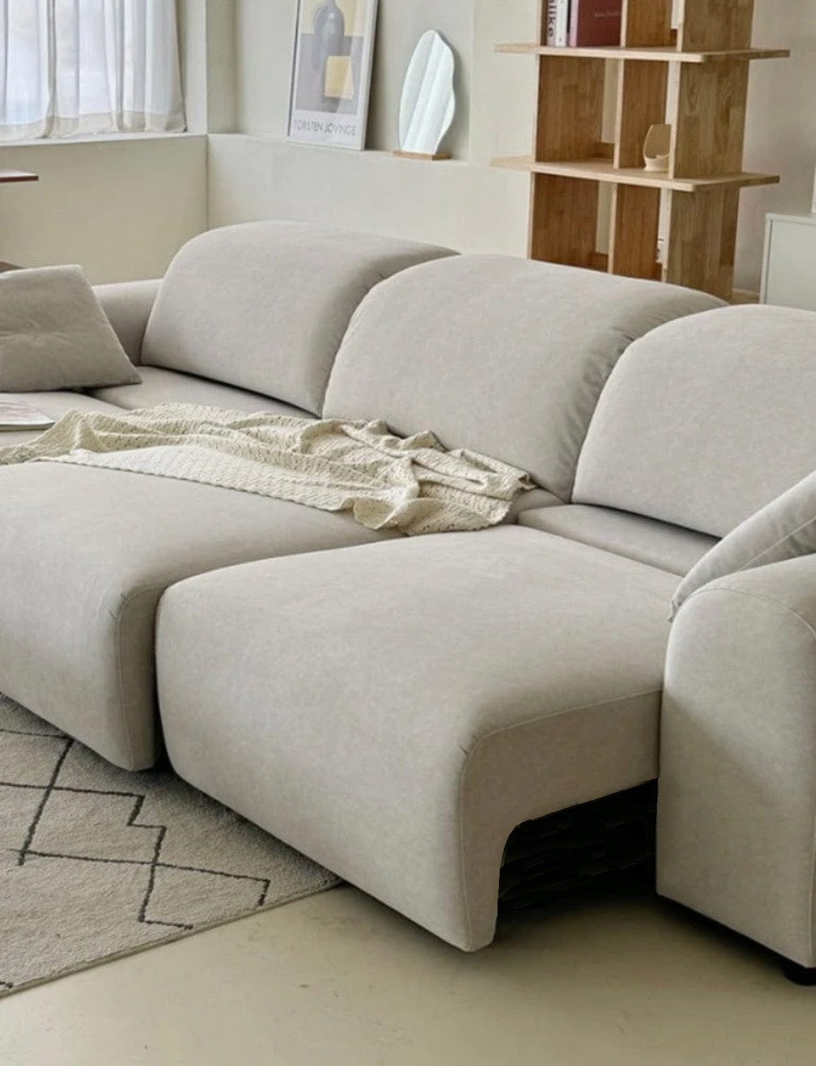 Home Atelier Rumi Scratch Resistant Electric Motorized Sofa Bed