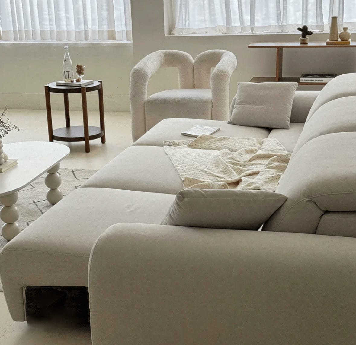 Home Atelier Rumi Scratch Resistant Electric Motorized Sofa Bed