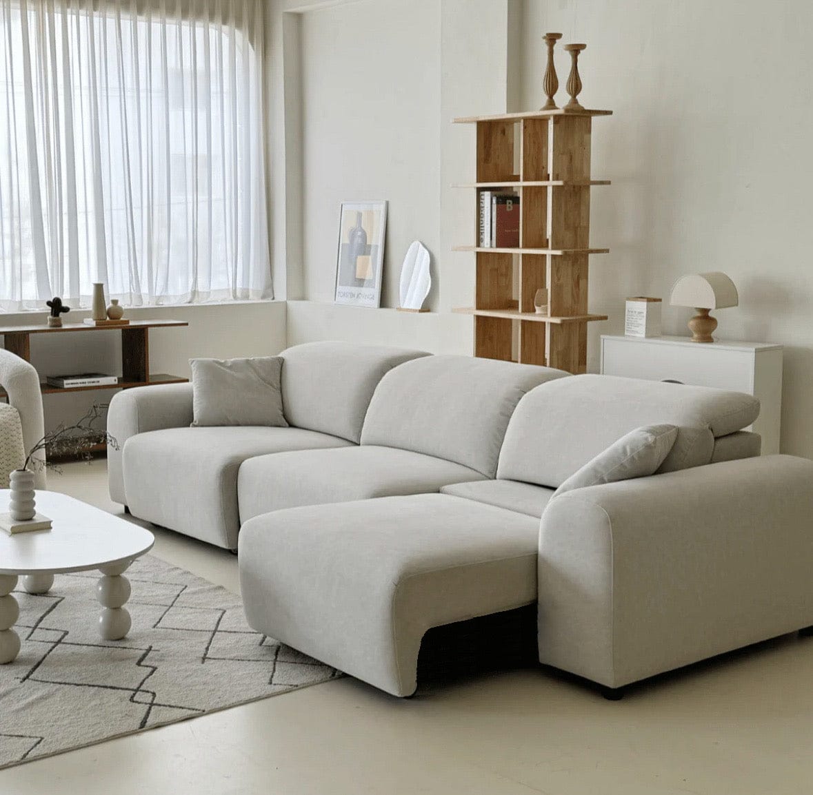 Home Atelier Rumi Scratch Resistant Electric Motorized Sofa Bed