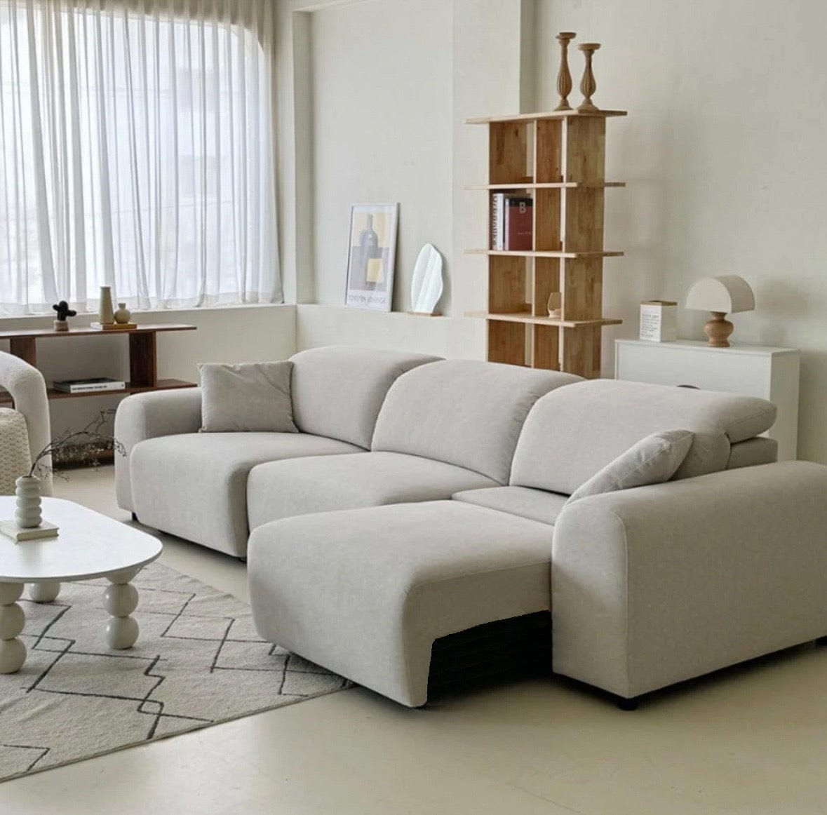 Home Atelier Rumi Scratch Resistant Electric Motorized Sofa Bed