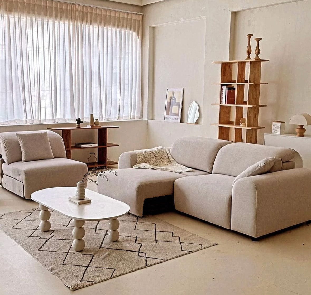 Home Atelier Rumi Scratch Resistant Electric Motorized Sofa Bed