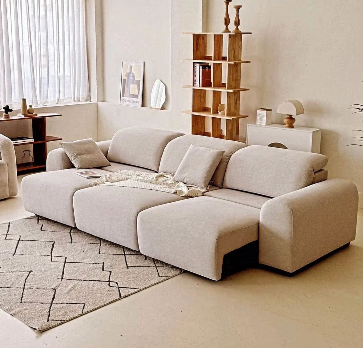 Home Atelier Rumi Scratch Resistant Electric Motorized Sofa Bed