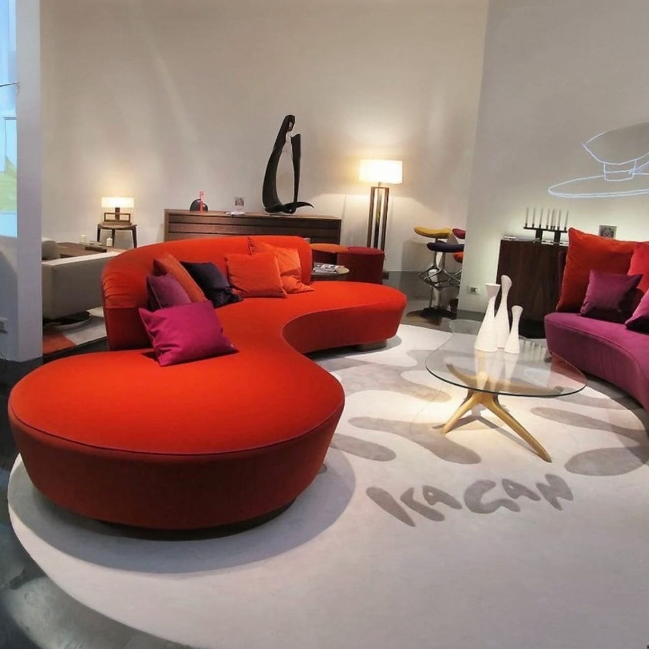 Home Atelier Salotti Curve Sofa