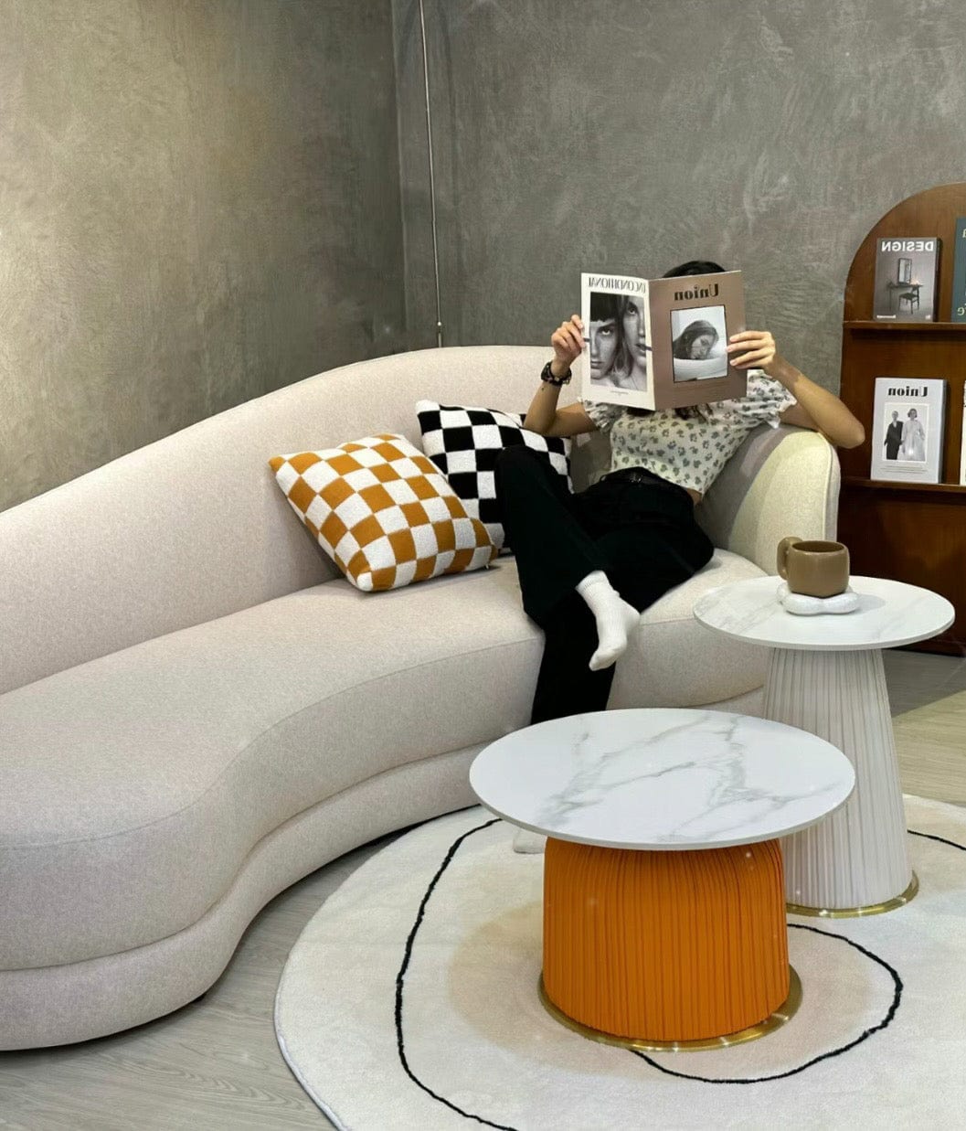 Home Atelier Salvatore Curve Sofa