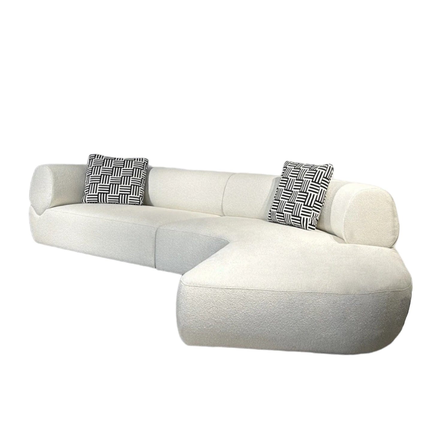 Home Atelier Scarlet Sectional Curve Sofa