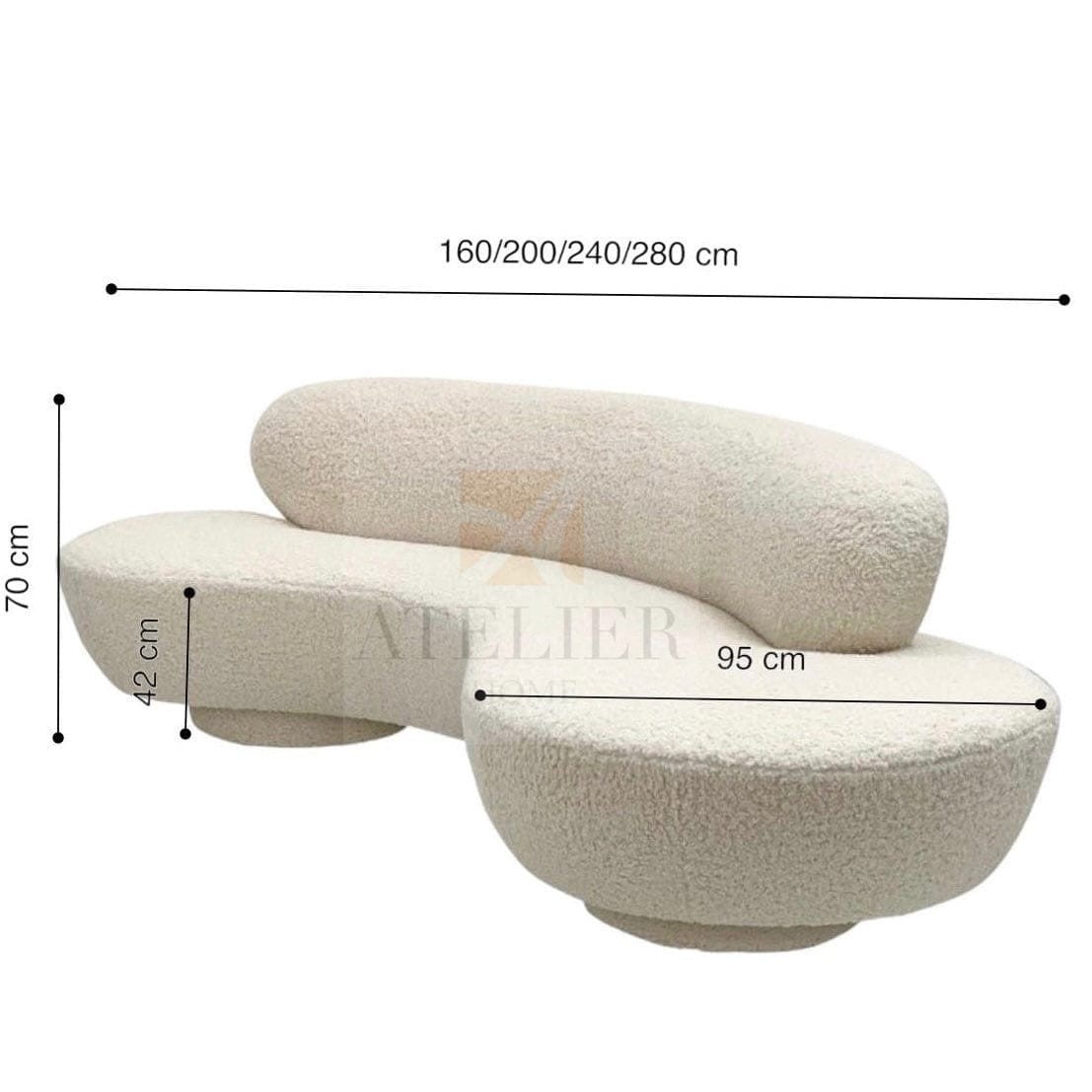 Home Atelier Senzo Curve Sofa