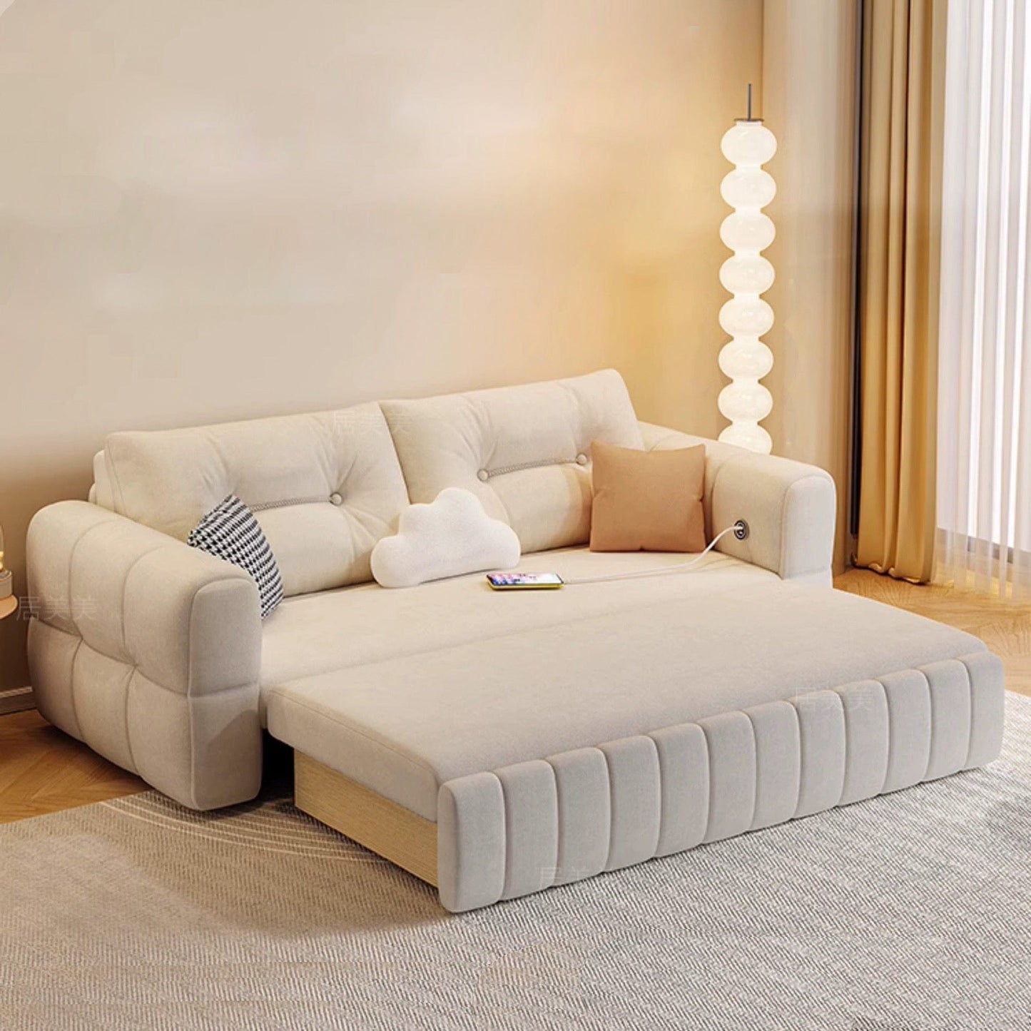 Home Atelier Senzo Scratch Resistant Storage Sofa Bed