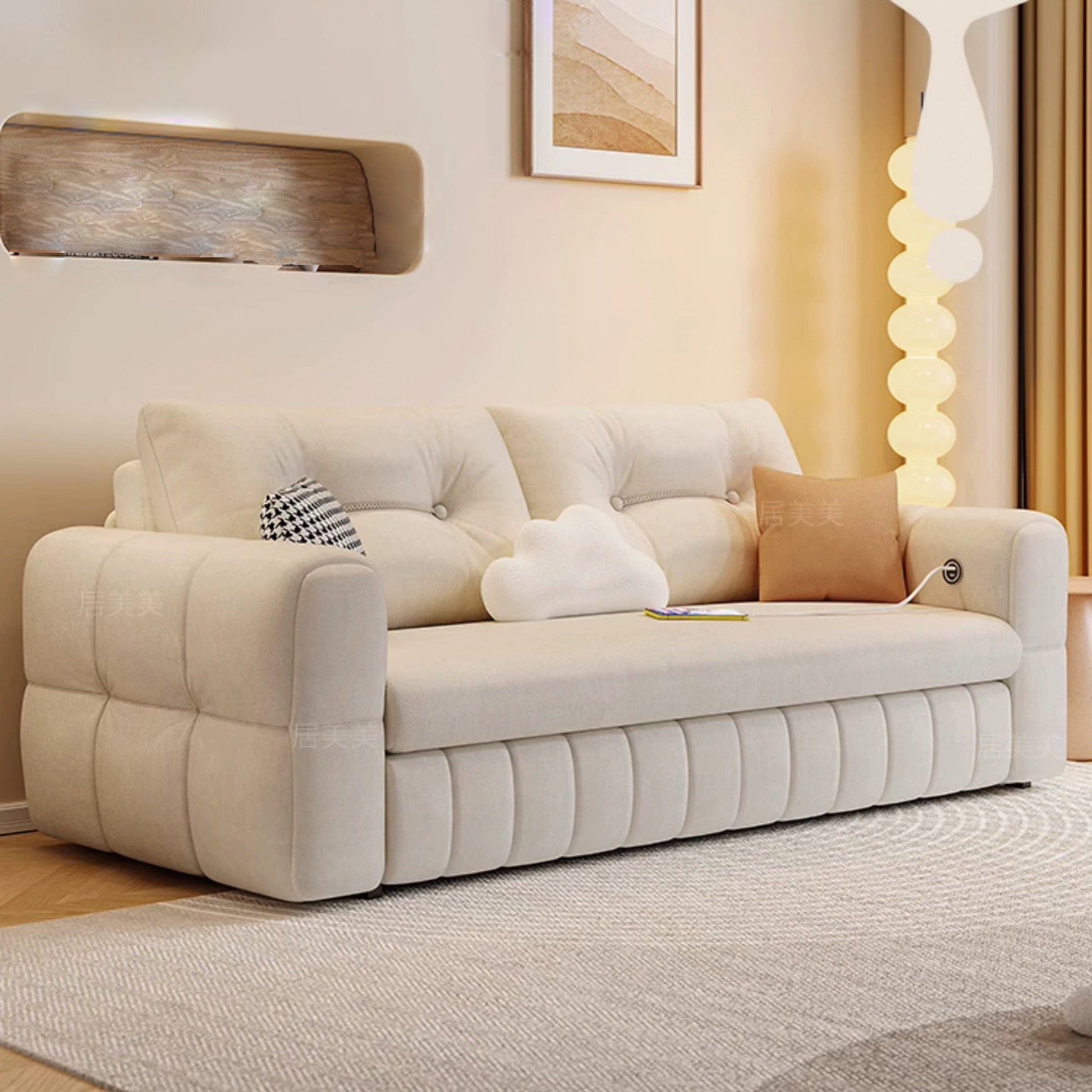 Home Atelier Senzo Scratch Resistant Storage Sofa Bed