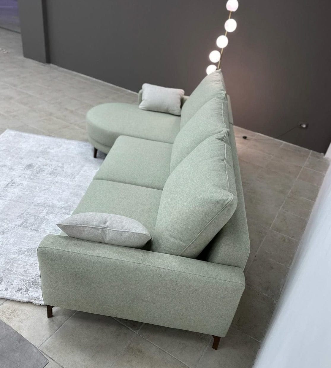 Home Atelier Sheran Scratch Resistant Curve Sofa