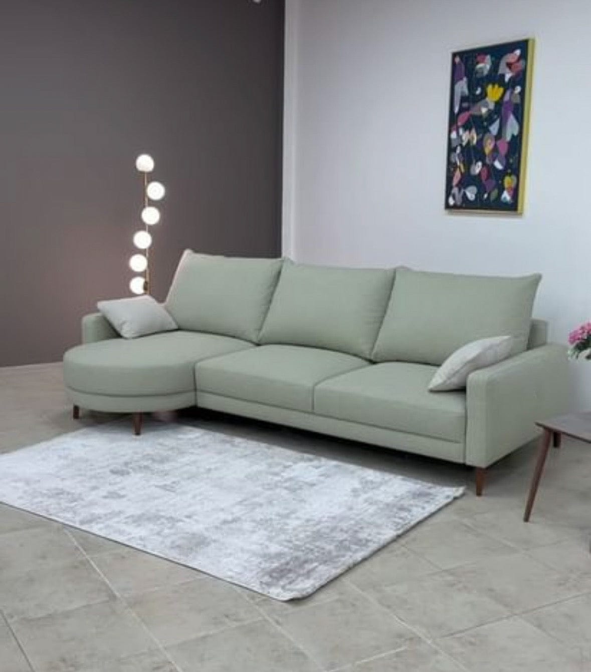Home Atelier Sheran Scratch Resistant Curve Sofa
