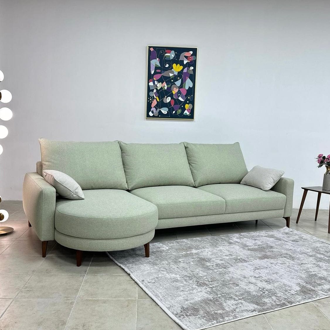 Home Atelier Sheran Scratch Resistant Curve Sofa
