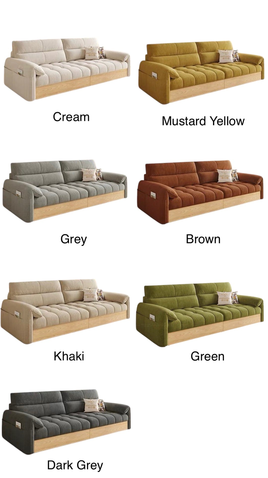 Home Atelier sofa bed Anise Scratch Resistant Pull-out Sofa Bed
