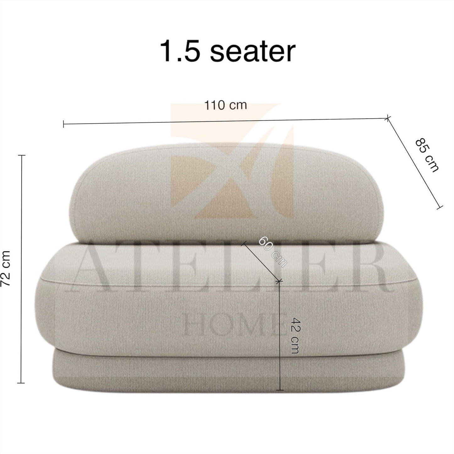 Home Atelier Sofa Boton Curve Sofa
