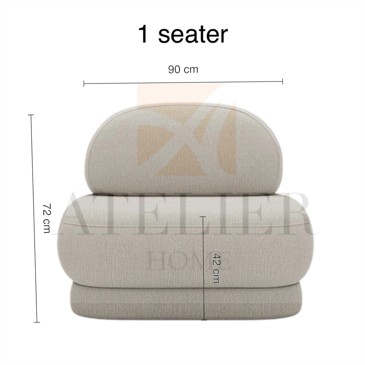 Home Atelier Sofa Boton Curve Sofa