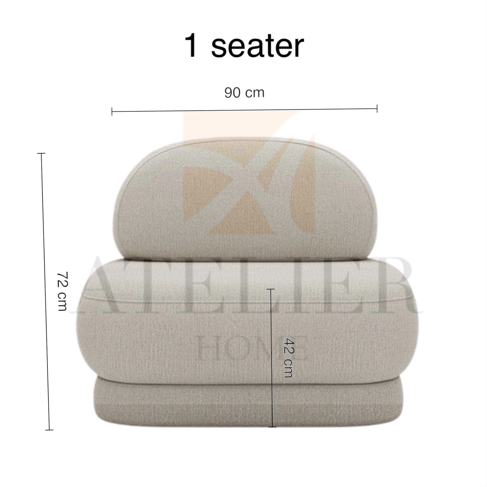 Home Atelier Sofa Boton Curve Sofa