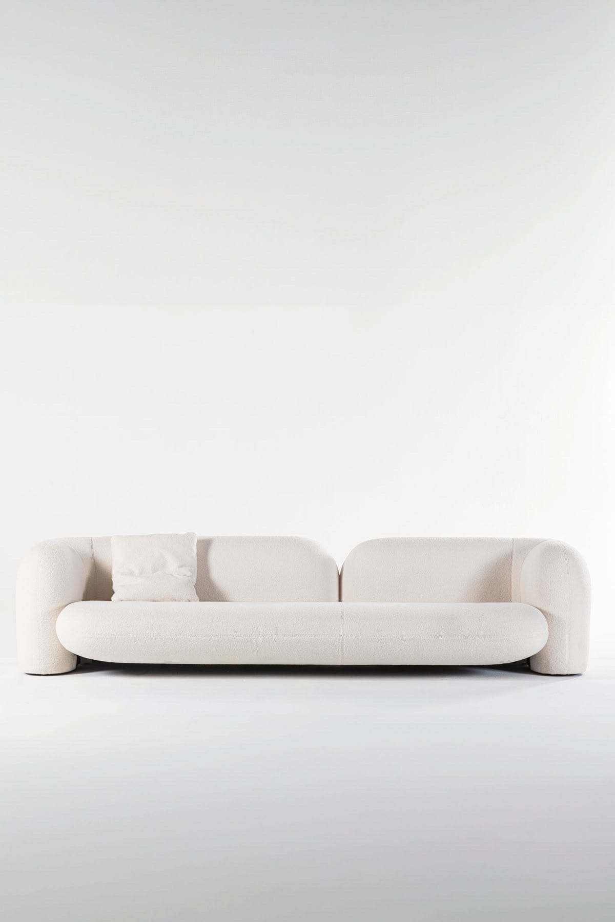 Home Atelier Sofa Kave Performance Boucle Curve Sofa
