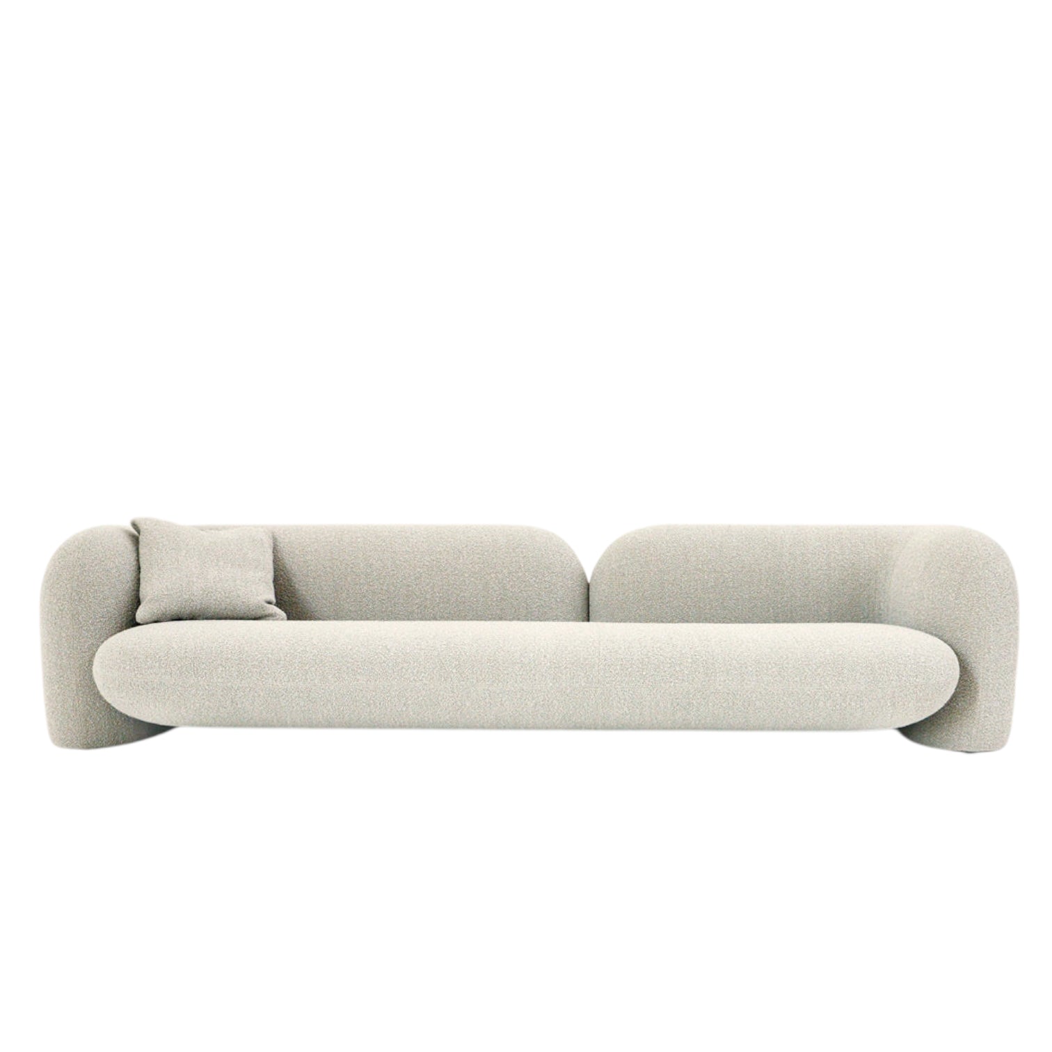 Home Atelier Sofa Kave Performance Boucle Curve Sofa