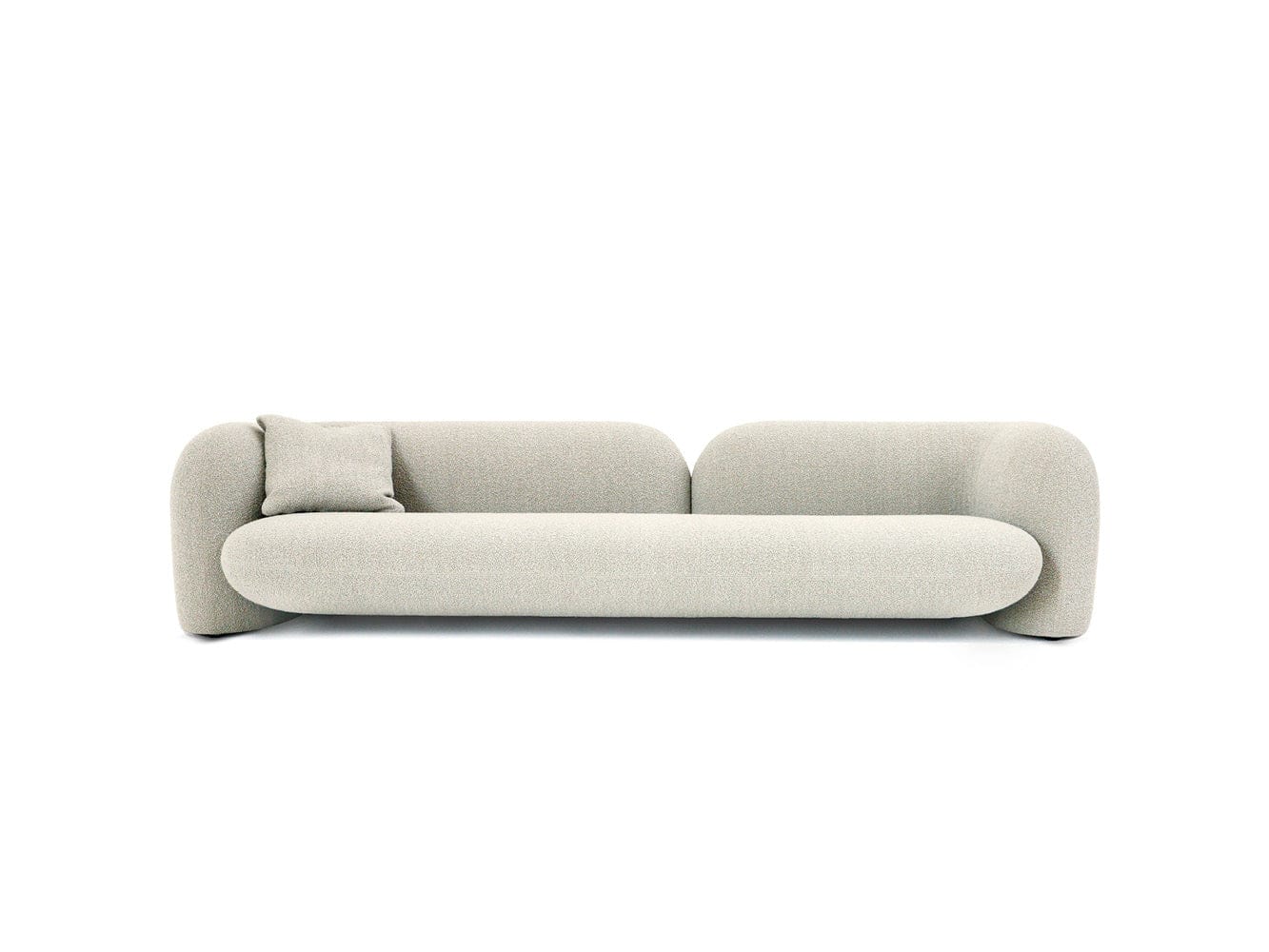 Home Atelier Sofa Kave Performance Boucle Curve Sofa