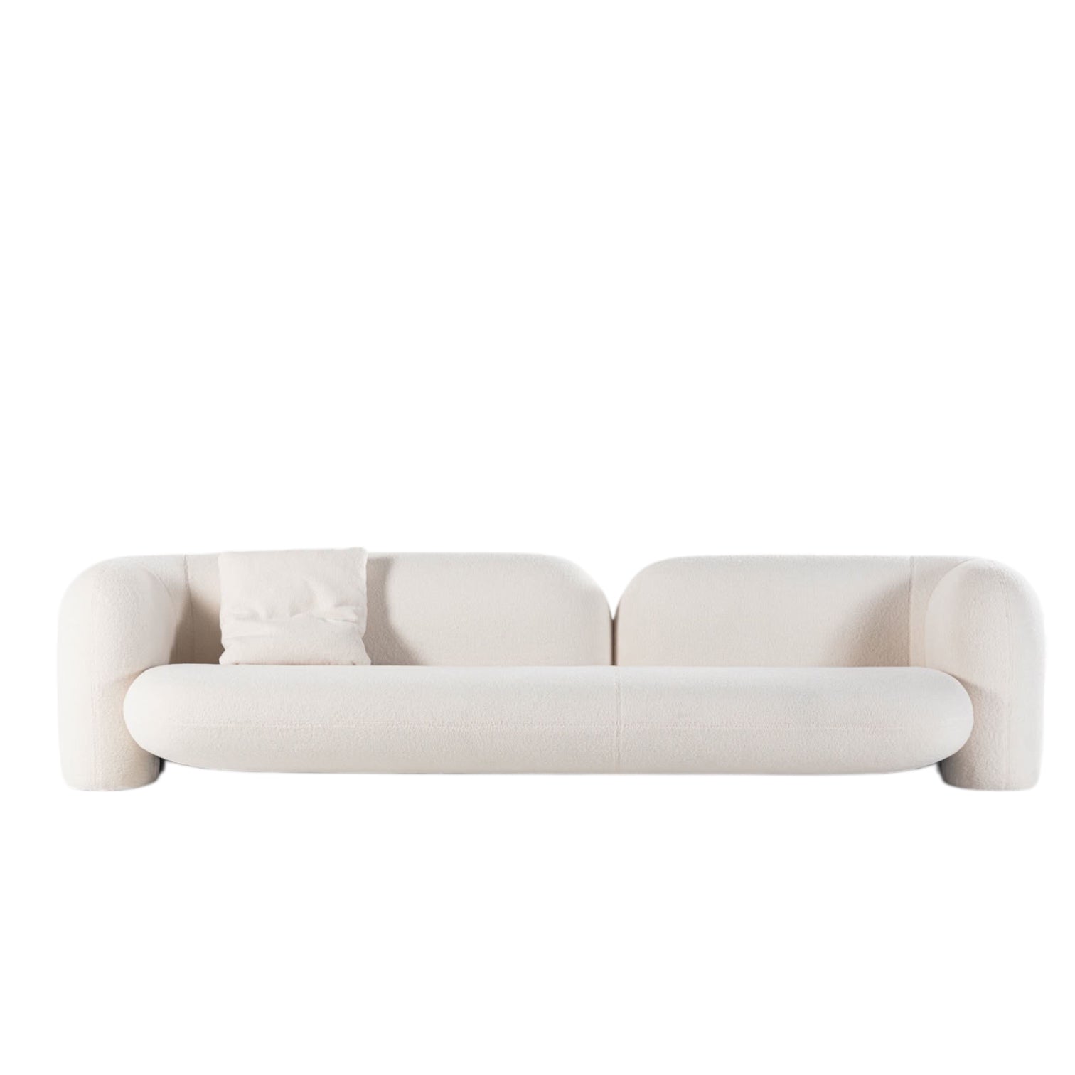 Home Atelier Sofa Kave Performance Boucle Curve Sofa
