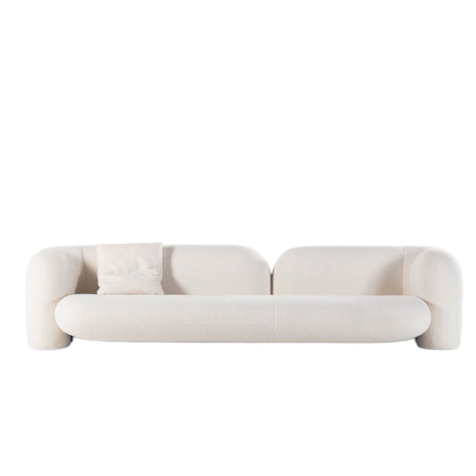 Home Atelier Sofa Kave Performance Boucle Curve Sofa