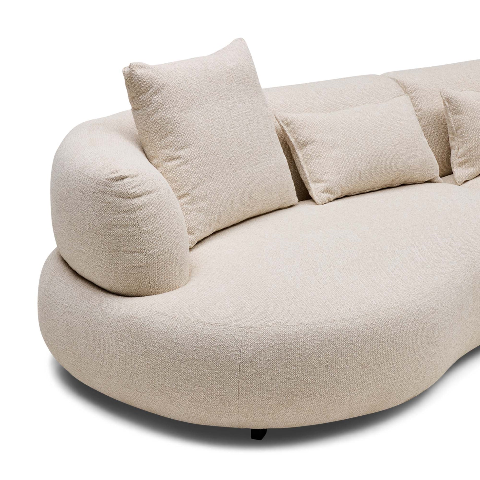 Home Atelier Sofa Tana Sectional Curve Sofa