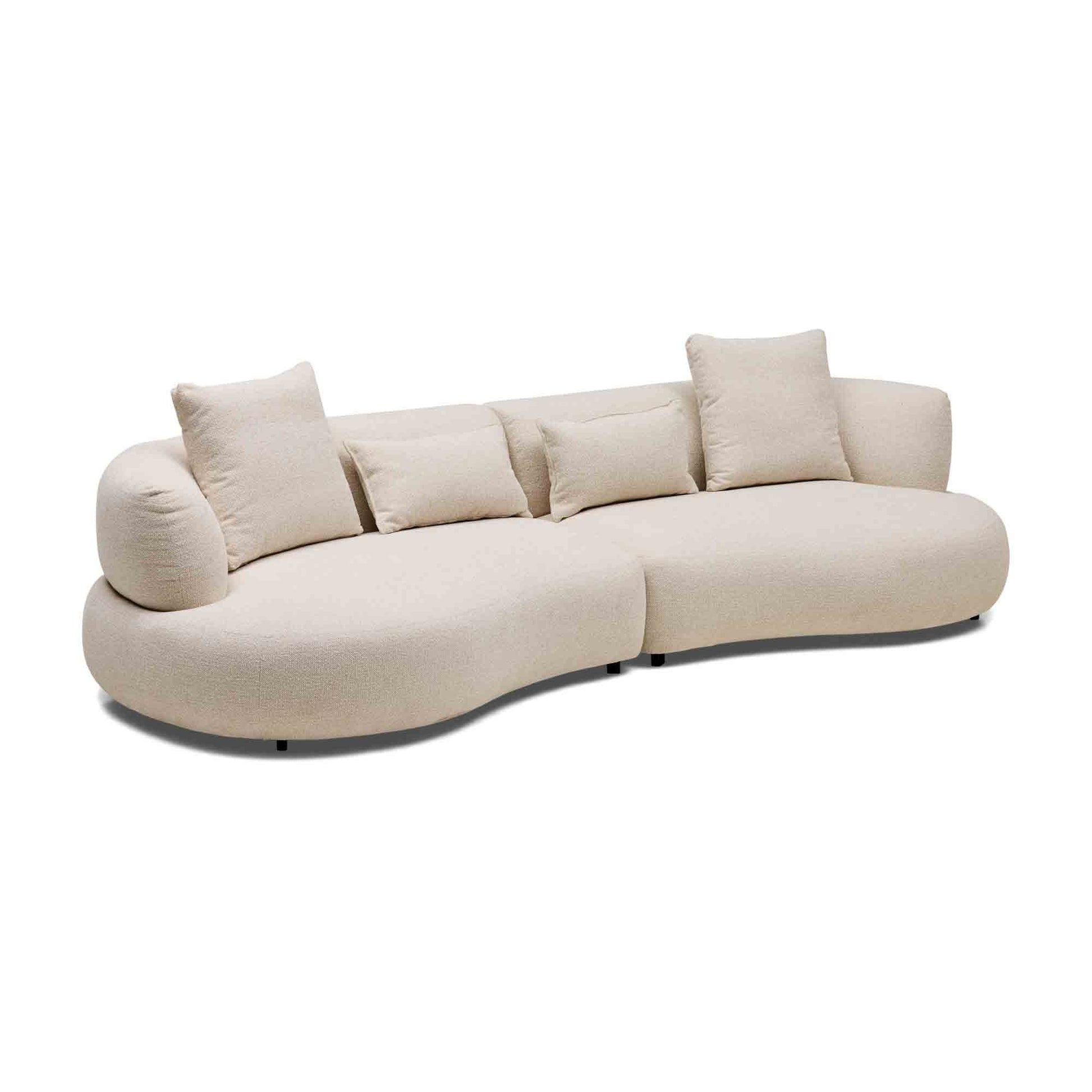 Home Atelier Sofa Tana Sectional Curve Sofa