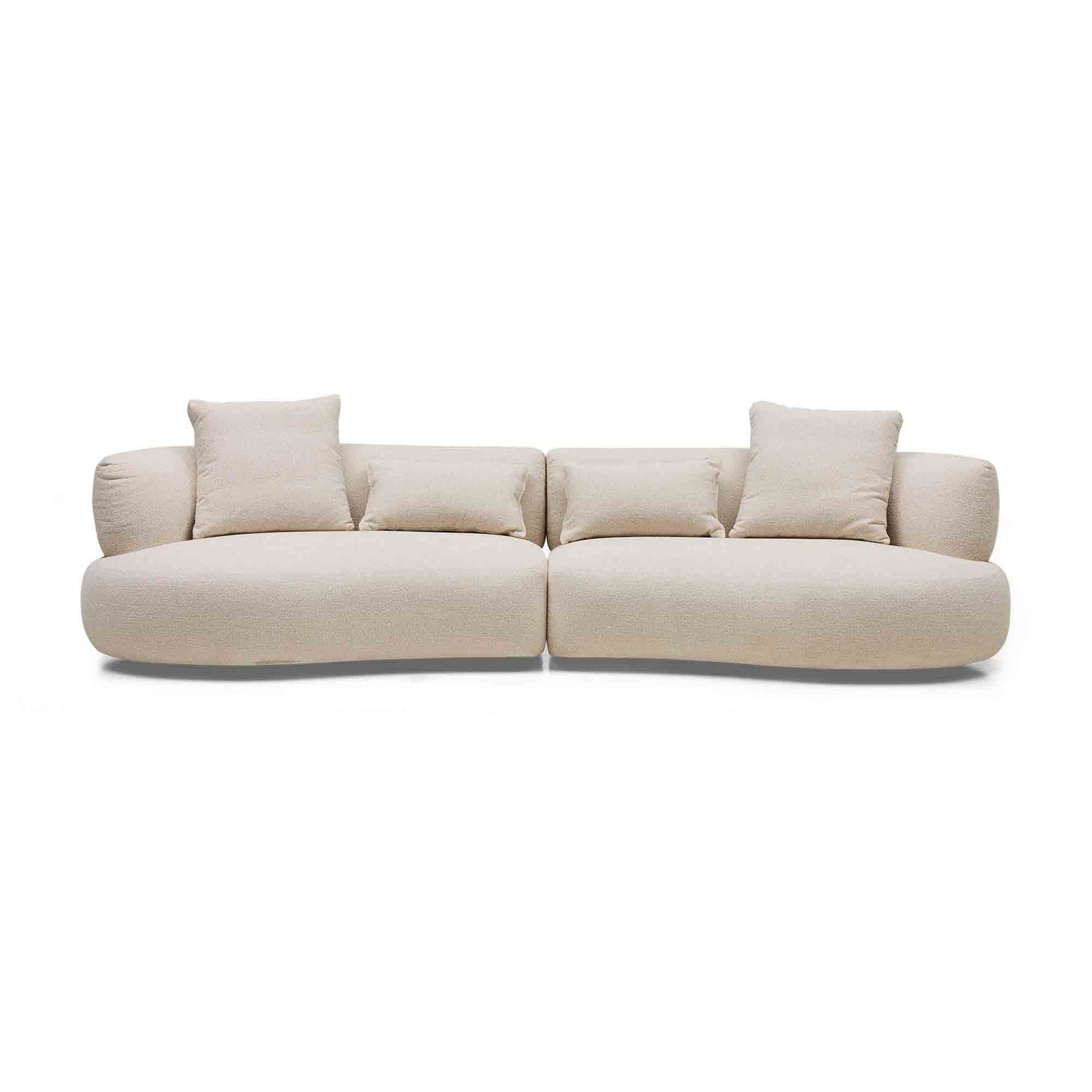 Home Atelier Sofa Tana Sectional Curve Sofa