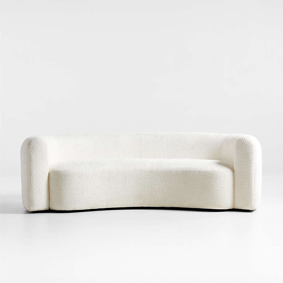 Home Atelier Sofas Amara Performance Boucle Curve Sofa