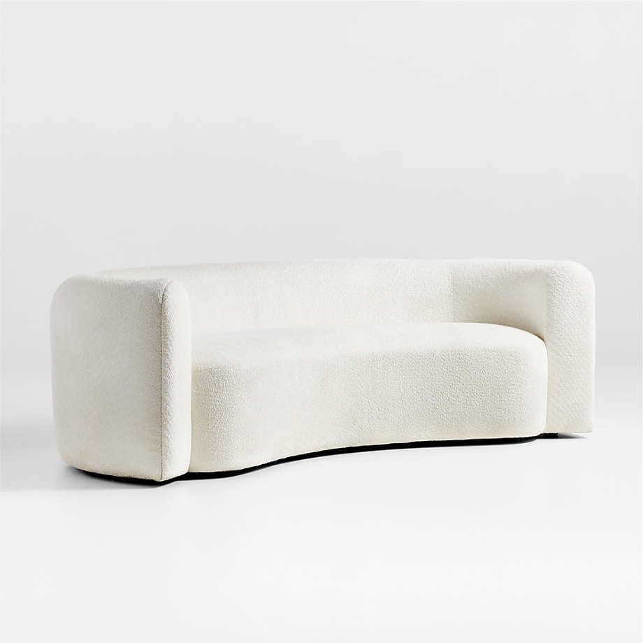 Home Atelier Sofas Amara Performance Boucle Curve Sofa