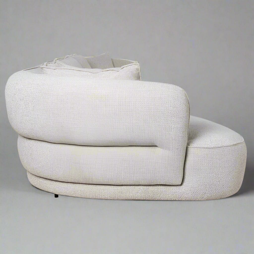 Home Atelier sofas Blanc Sectional Curve Chaise Sofa