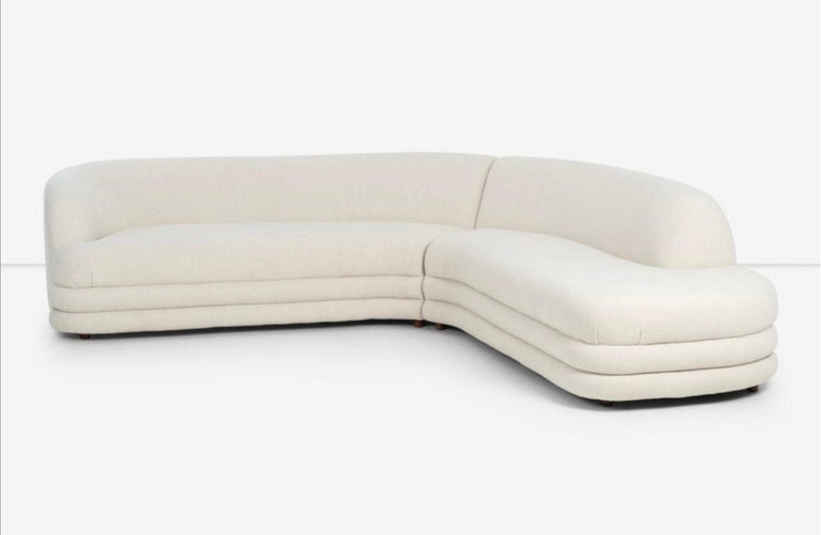 Home Atelier Sonia Sectional Curve Sofa