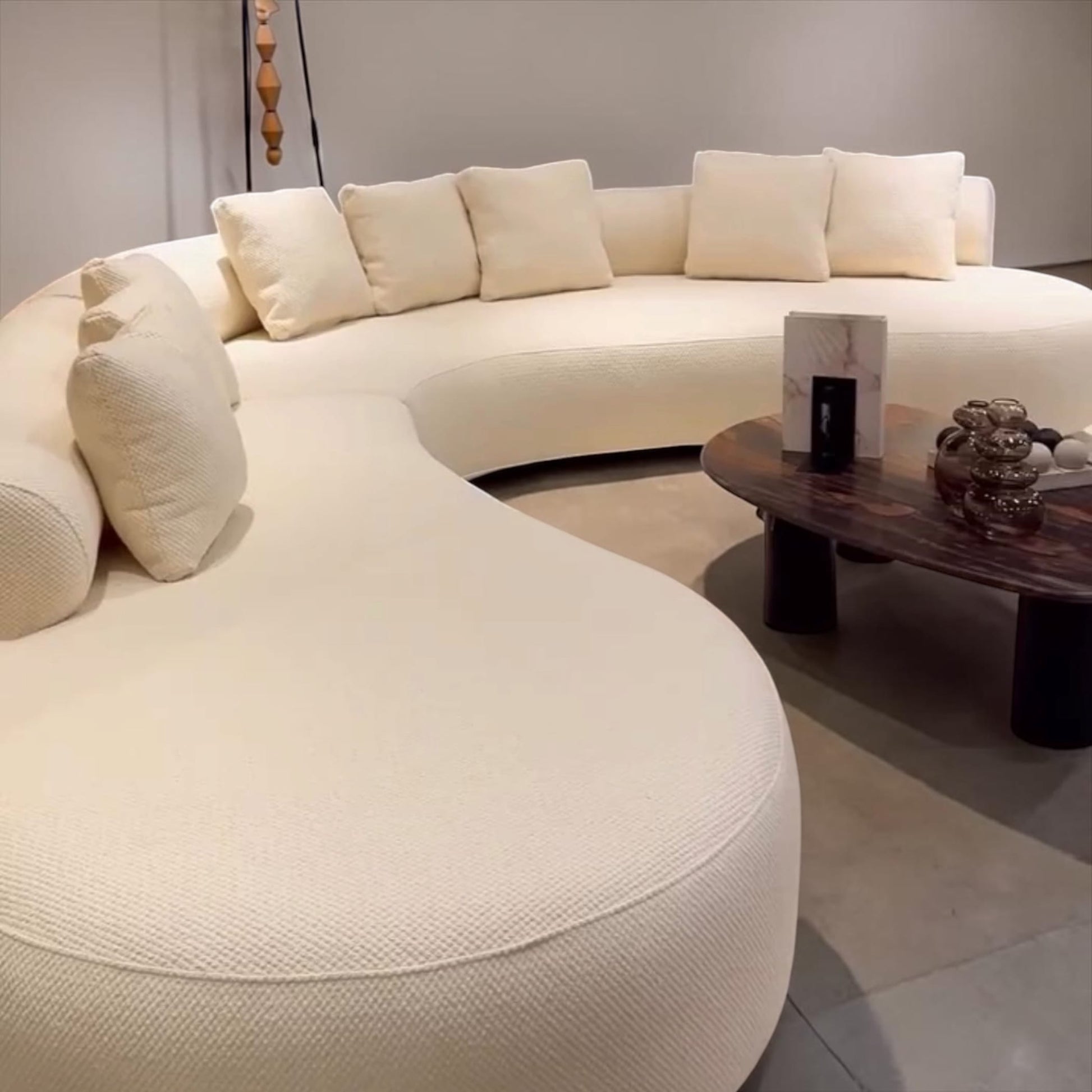 Home Atelier Spaco Performance Boucle Curve Sofa