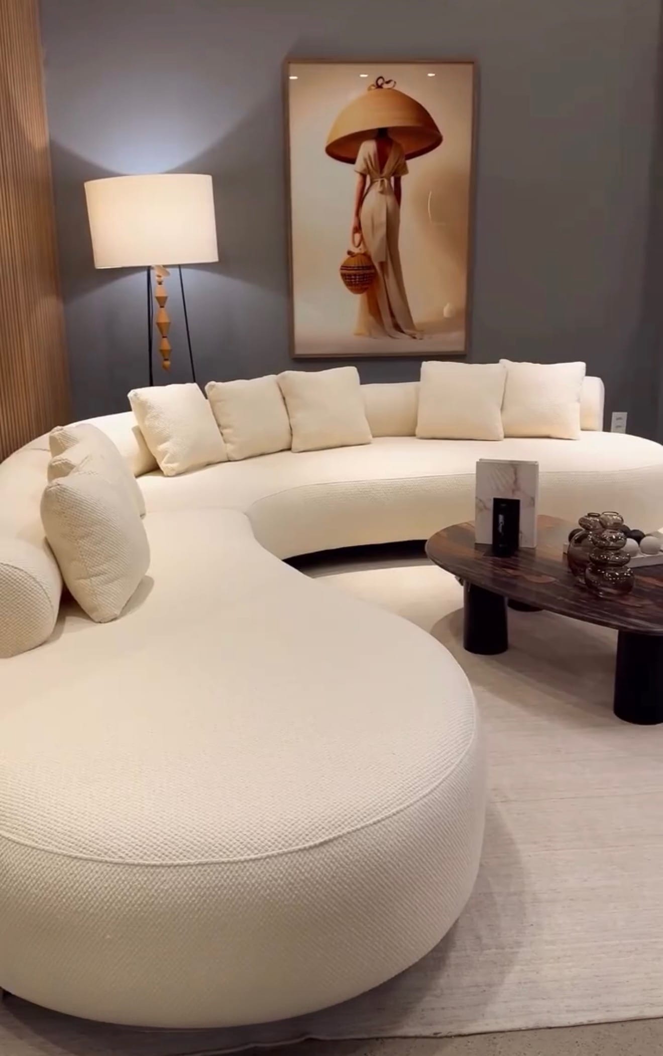 Home Atelier Spaco Performance Boucle Curve Sofa