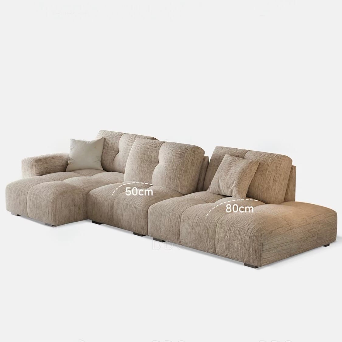 Home Atelier Stanley Scratch Resistant Backrest Slider Sofa (Copy 3)