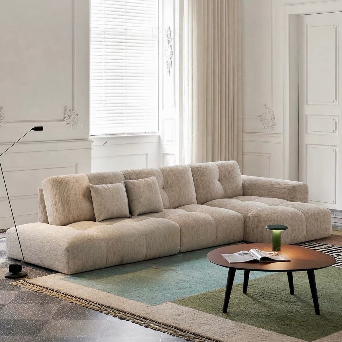 Home Atelier Stanley Scratch Resistant Backrest Slider Sofa (Copy 3)