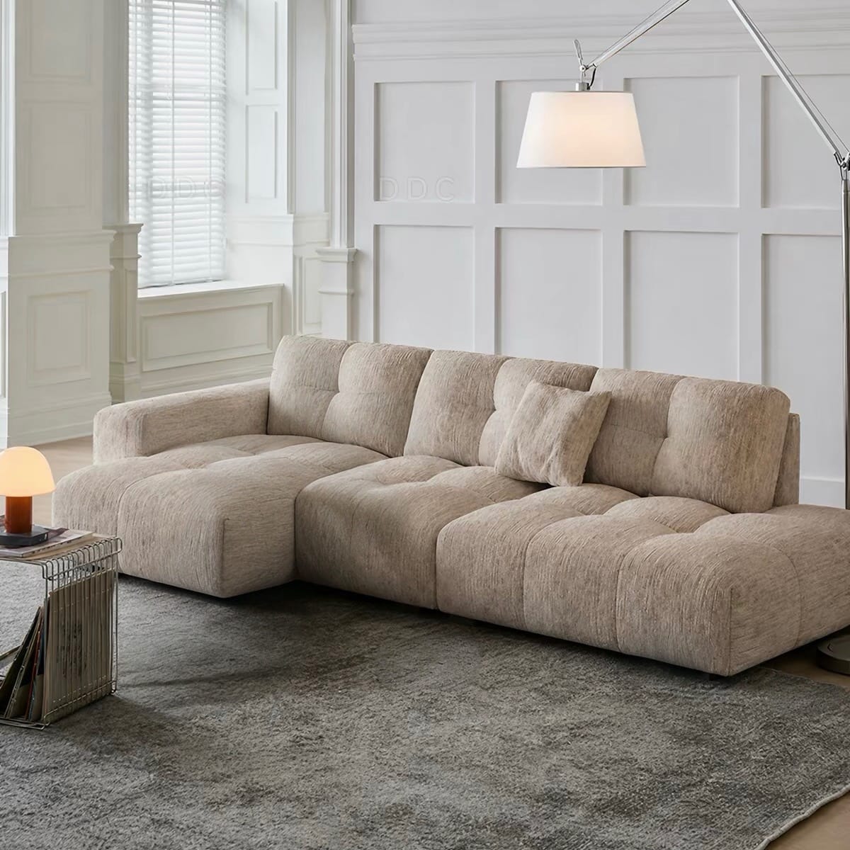 Home Atelier Stanley Scratch Resistant Backrest Slider Sofa (Copy 3)