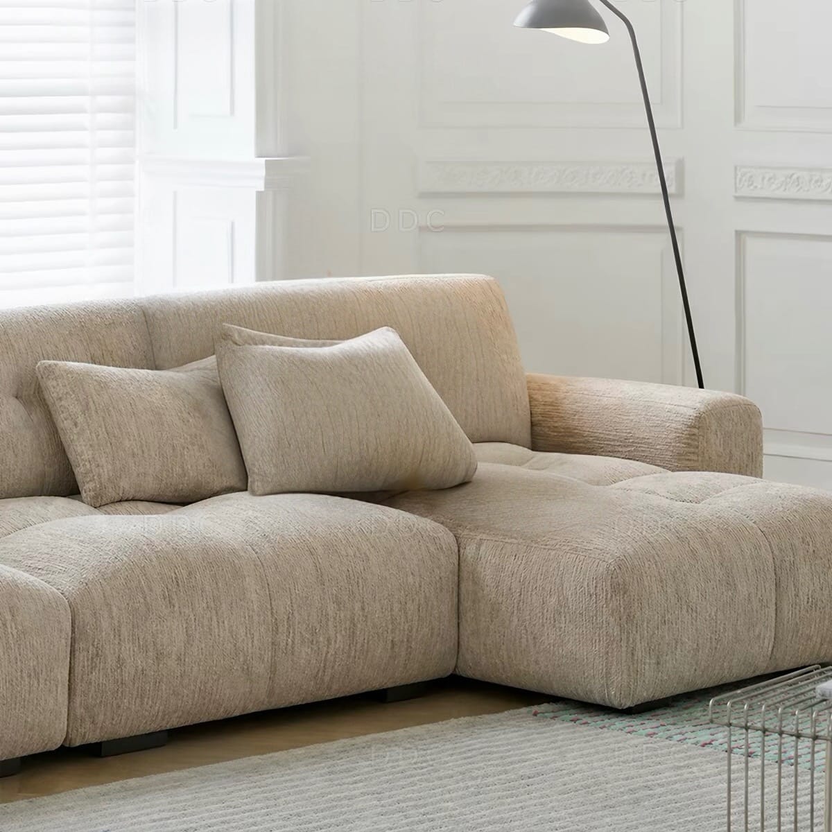 Home Atelier Stanley Scratch Resistant Backrest Slider Sofa (Copy 3)