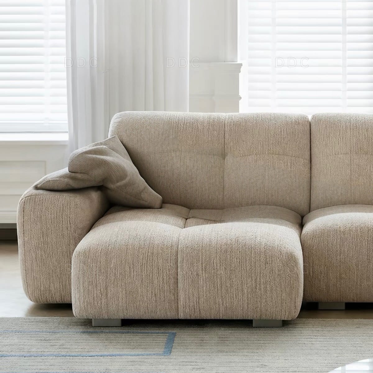 Home Atelier Stanley Scratch Resistant Backrest Slider Sofa (Copy 3)