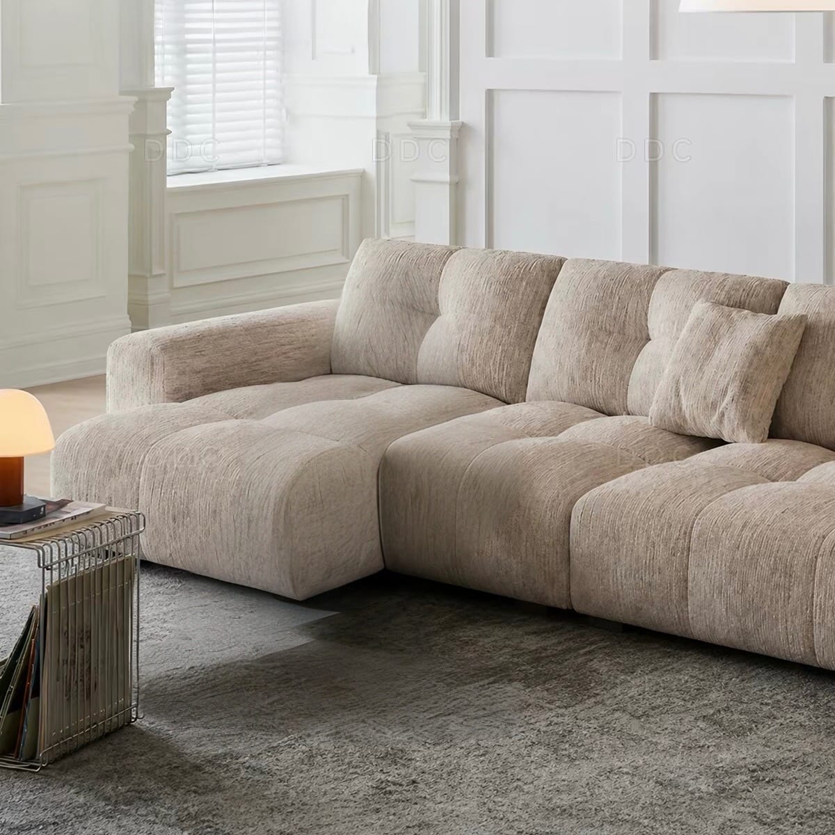 Home Atelier Stanley Scratch Resistant Backrest Slider Sofa (Copy 3)
