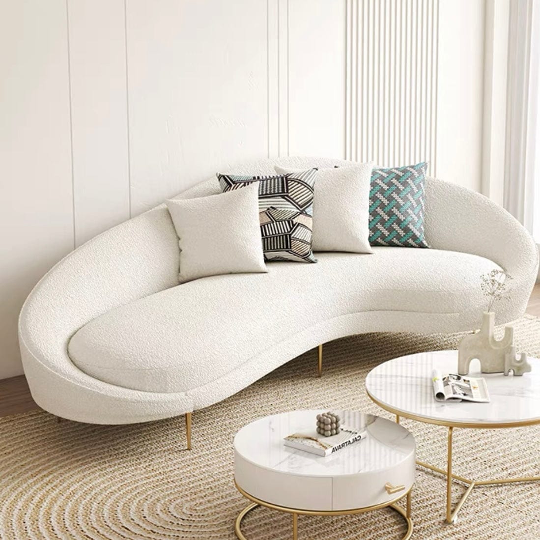 Home Atelier Stella Curve Sofa