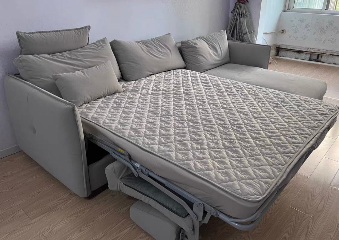 Home Atelier Steven Foldable Storage Sofa Bed with Mattress