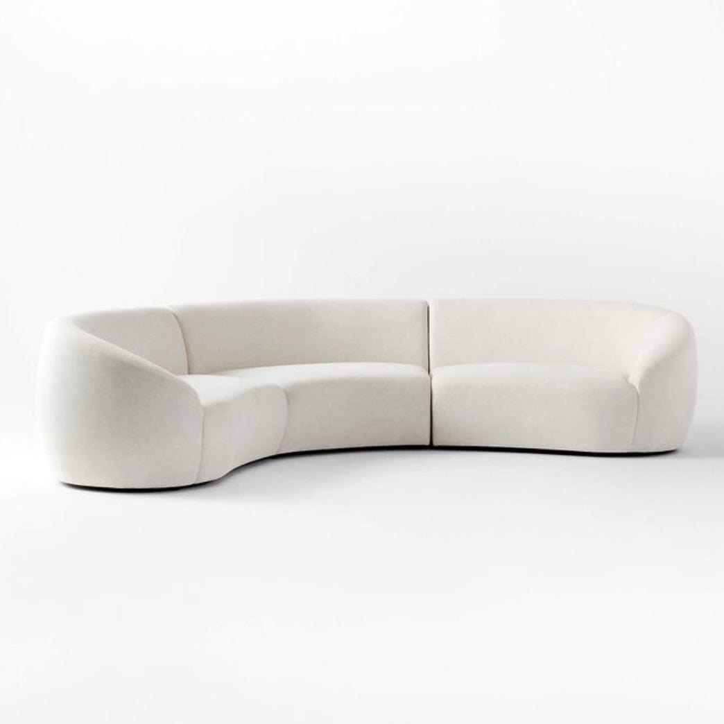 Home Atelier Tara Boucle Curve Sofa