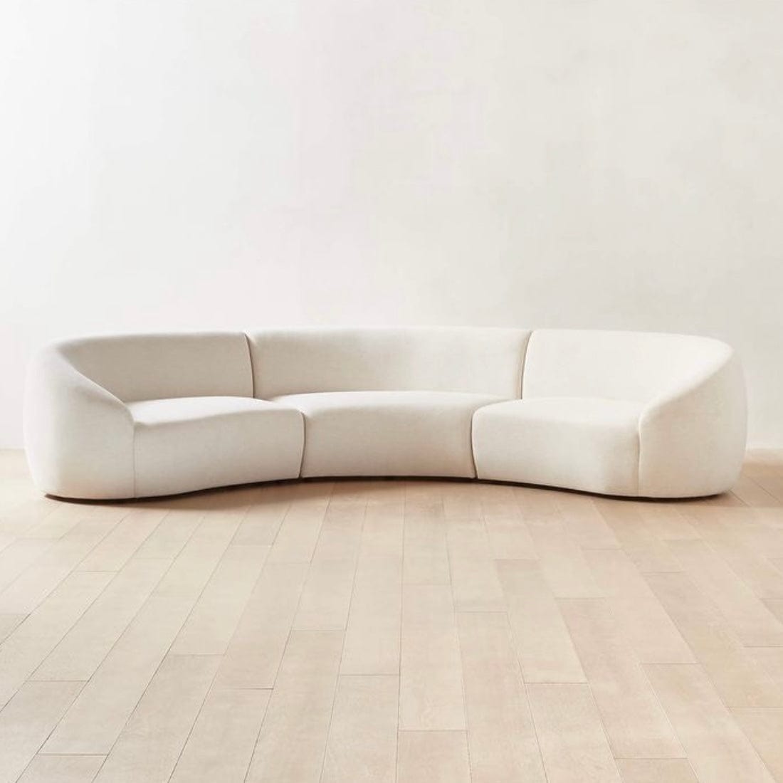 Home Atelier Tara Boucle Curve Sofa