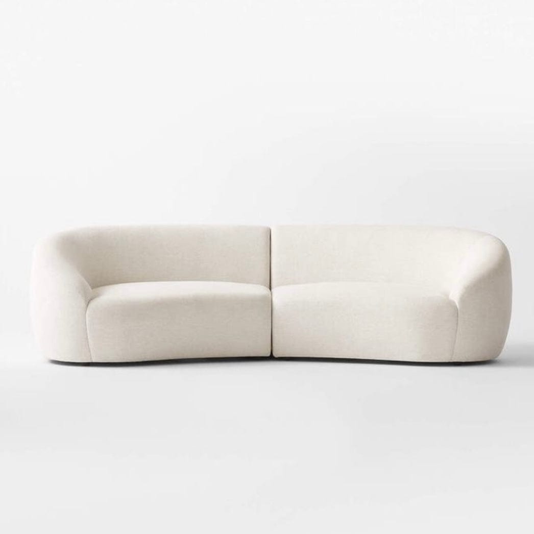 Home Atelier Tara Boucle Curve Sofa