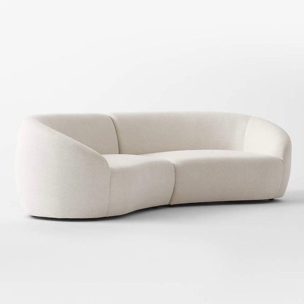 Home Atelier Tara Boucle Curve Sofa