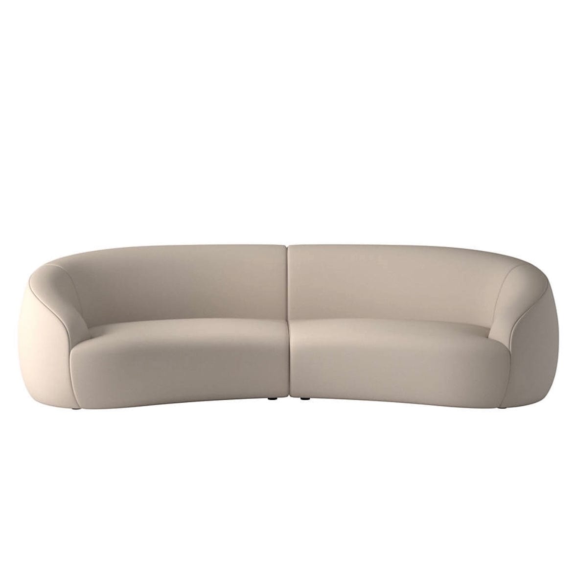 Home Atelier Tara Boucle Curve Sofa