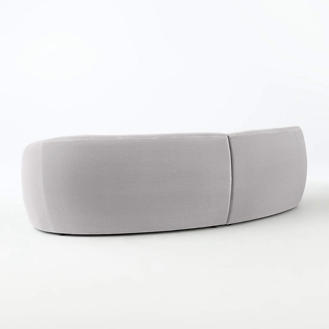 Home Atelier Tara Boucle Curve Sofa